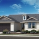 Artist rendering of the Appaloosa Series Plan 2 home in the Craftsman style at at Prescott Ranch.
